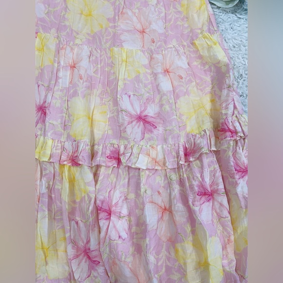 NWT $595 LoveShackFancy Karalie Cotton-silk Maxi Dress - Picture 10 of 10